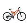 LAND ROVER 折畳み自転車 AL-ATB261 W-sus オレンジ（簡易工具セット付き）
