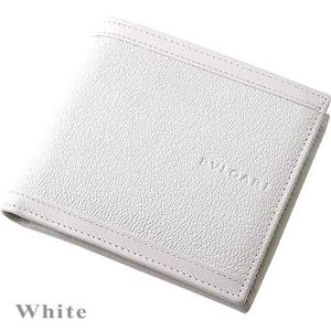BVLGARI（ブルガリ）　二折財布　DOPPIO TONDO ホワイト（chalk）/25294 - 拡大画像