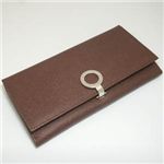 �ڷ軻�ò���BVLGARI(�֥륬��) Ĺ���� �֥륬�� 23296/dark brown