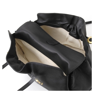BVLGARI（ブルガリ）# 23850 Twist bag Original shape Extreme deer black/G.