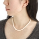 花珠真珠（あこや真珠） パールネックレス＆パールイヤリング 7～7.5mm玉  - 縮小画像5