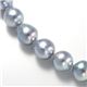 あこや真珠（大珠） 8.5〜9mm ナチュラルブルーバロックパールネックレス - 縮小画像5