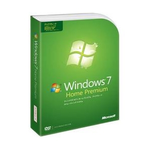 Microsofti}CN\tgj@Windows 7 Home Premium pbP[W