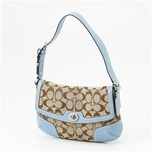 COACH(コーチ)シグネチャー フラップショルダーバッグ 11574 - 拡大画像