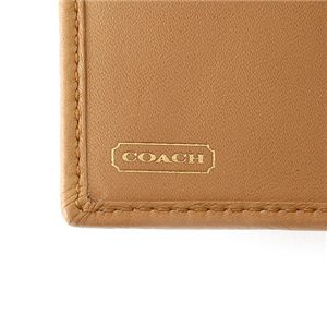  COACH(コーチ)　折り財布　エルゴ スムース Khaki