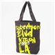 KITSON(キットソン) コットントートバッグ 7モデル KHB0154 Black×Yellow - 縮小画像1