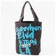 KITSON(キットソン) コットントートバッグ 7モデル KHB0155 Black×Blue - 縮小画像1