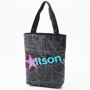 KITSON(キットソン) コットントートバッグ 7モデル KHB0166 Black - 拡大画像