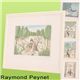 Raymond Peynet(レイモンペイネ)リトグラフ ハートのプレゼント - 縮小画像3