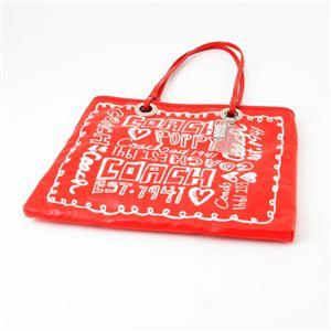 COACH(コーチ) トートバッグ POPPYSV/R7・Red