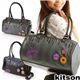 kitson(キットソン) 缶バッジ バッグ Grey/Black - 縮小画像4