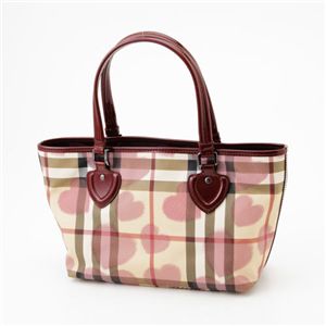 BURBERRY(バーバリー) ハートバッグ Nova Heart/Berry Red - 拡大画像