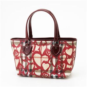 BURBERRY(バーバリー) ハートバッグ Print Heart/Berry Red - 拡大画像