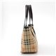 BURBERRY(バーバリー) クラシックチェックトートバッグ LL SM NICKIE ベージュ×チョコレート - 縮小画像3