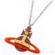 Vivienne Westwood(ヴィヴィアン・ウエストウッド) オーブネックレス MULTI 2374 1015 001 オレンジ×ピンク
