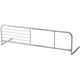 スライドベッドガード （横伸縮式） スチール 幅95～120cm×奥行40cm×高さ35.5cm WH ホワイト（白） - 縮小画像2
