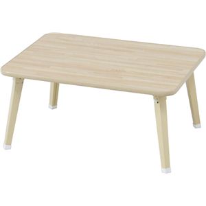 折りたたみテーブル/ちゃぶ台（幅60cm） CB-6045NA ナチュラル - 拡大画像