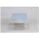 カラーミニテーブル/折りたたみテーブル 長方形(幅45cm×奥行30cm×高さ19cm) ブルー（青） - 縮小画像3