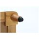 ステップ/ラタン玄関台 木製(籐) アジャスター付き 幅60cm - 縮小画像3