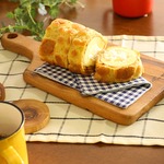 北欧風 アカシア製カッティングボード/まな板 【Mサイズ ブラウン】 幅304mm 長方形 取っ手付き 木製 〔キッチン ダイニング〕