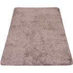 シャギーラグ(絨毯/ラグマット) ブラウン 【130cm×185cm】 長方形 『メランジェ』