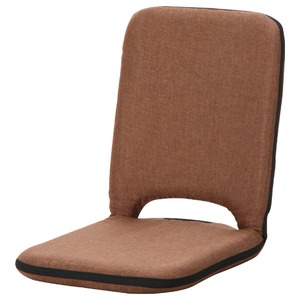 座椅子/パーソナルチェア 【ブラウン】 幅40cm リクライニング 『2 PACK シオン』 商品画像