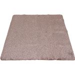 シャギーラグ(絨毯/ラグマット) ブラウン 【185cm×185cm】 正方形 『メランジェ』