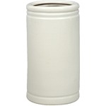 信楽風 陶製傘立て 【幅25cm×奥行25cm×高さ45cm】 焼付け塗装