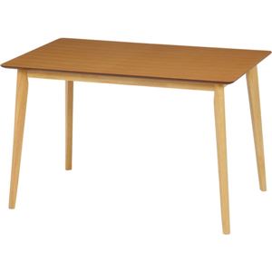 ダイニングテーブル/リビングテーブル 【ナチュラル】 幅120cm 木目調 『ジャーナル』 商品画像