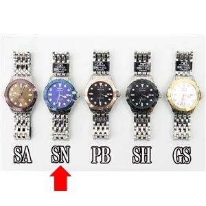 TECHNOS（テクノス） メンズ 腕時計 T5131 SN ベゼルブルー - 拡大画像