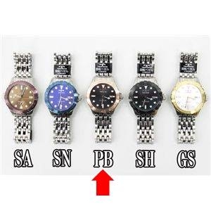 TECHNOS（テクノス） メンズ 腕時計 T5131 PB ベゼルブラウン - 拡大画像