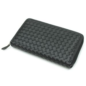 メッシュ ラウンドファスナー財布