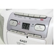 EAST　多機能ラジオ内蔵 ポータブルCDラジカセ CD-38-W - 縮小画像2