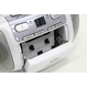 EAST　多機能ラジオ内蔵 ポータブルCDラジカセ CD-38-W - 縮小画像4