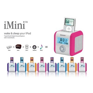 i Mini �|�[�^�u���h�b�N�E�f�W�^���T�E���h�V�X�e�� IP-831 �I�����W