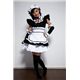 ♪ゴスロリ　メイド服★コスプレ衣装XSサイズ〜XLサイズ,991001 XS - 縮小画像1