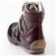 ALFRED GALLERIA(アルフレッド ギャレリア) ミッドカットスニーカーカジュアル ベルクロ パープル 25.5cm