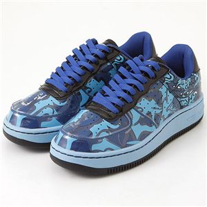 ALFRED GALLERIA(アルフレッド ギャレリア) transparent スニーカー ブルー LL(27.0-27.5cm) - 拡大画像