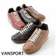 VANSPORT（ヴァンスポーツ） 4.5cmヒールアップカジュアルスニーカー VA1703 ブラウン M(25.0-25.5cm) - 縮小画像2