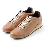 VANSPORT（ヴァンスポーツ） 4.5cmヒールアップカジュアルスニーカー VA1704 ライトブラウン M(25.0-25.5cm)