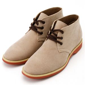 CHRISTIAN ANDREWS（クリスチャン アンドリュース） フェイクスエードチャッカーブーツ CA180 ベージュ 27.0cm - 拡大画像