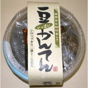 甘味処 きな粉豆かんてん 250g×12個(別添 くろみつ20g きな粉5g)