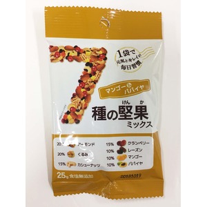 ７種の堅果ミックス　マンゴー＆パパイヤ【12袋セット】