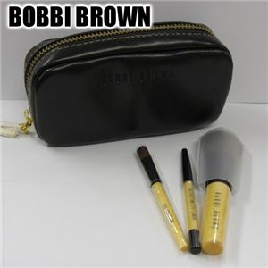 BOBBI BROWN（ボビーブラウン）ポーチ 携帯用ミニブラシセット ブラック