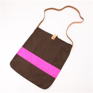MARC BY MARC JACOBS（マークバイマークジェイコブス） Neon Stripe Bag 111504・Fuschia - 拡大画像