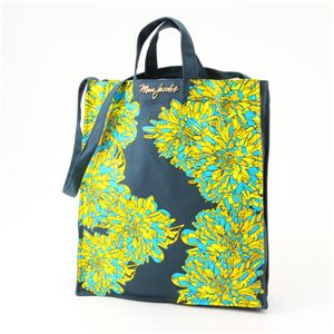 MARC BY MARC JACOBS（マークバイマークジェイコブス） ダブルハンドル トートバッグ Flower Tote Green/Ocean(117563) - 拡大画像