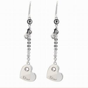 Christian Dior�i�N���X�`�����f�B�I�[���j �_�u���`�F�[���n�[�g���`�[�t�s�A�X  D62711