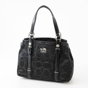 COACH�i�R�[�`�j �~�A�V�O�l�`���[�A�E�g���C�� �g�[�g�o�b�O �u���b�N 15402 SBKBK