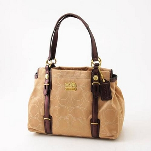 COACH�i�R�[�`�j �~�A�V�O�l�`���[�A�E�g���C�� �g�[�g�o�b�O �J�[�L�~�u���E�� 15402 BKHMA