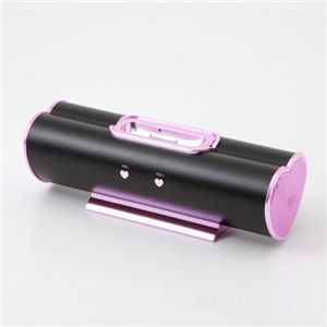 iPod / MP3プレーヤー対応 ハート型スピーカー BI-SPHEART ブラック